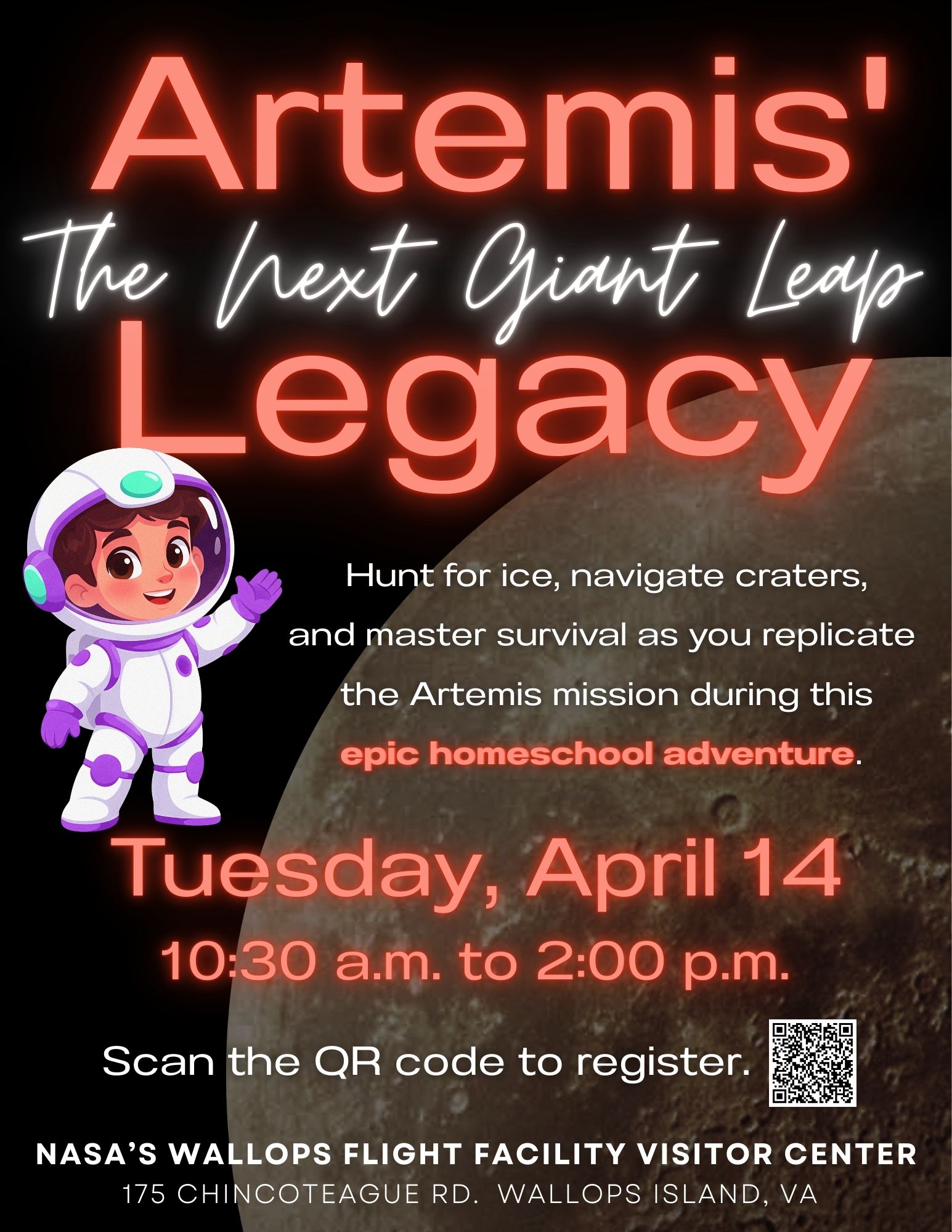 Artemis' Legacy Event Flyer for WFF VC