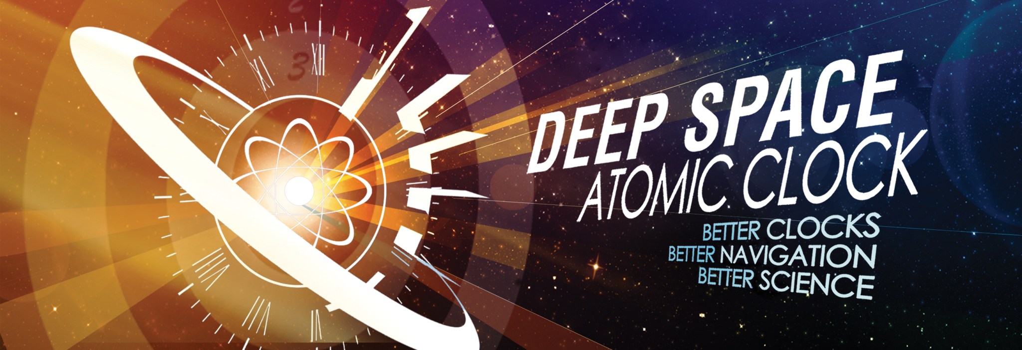 Deep Space Atomic Clock graphic