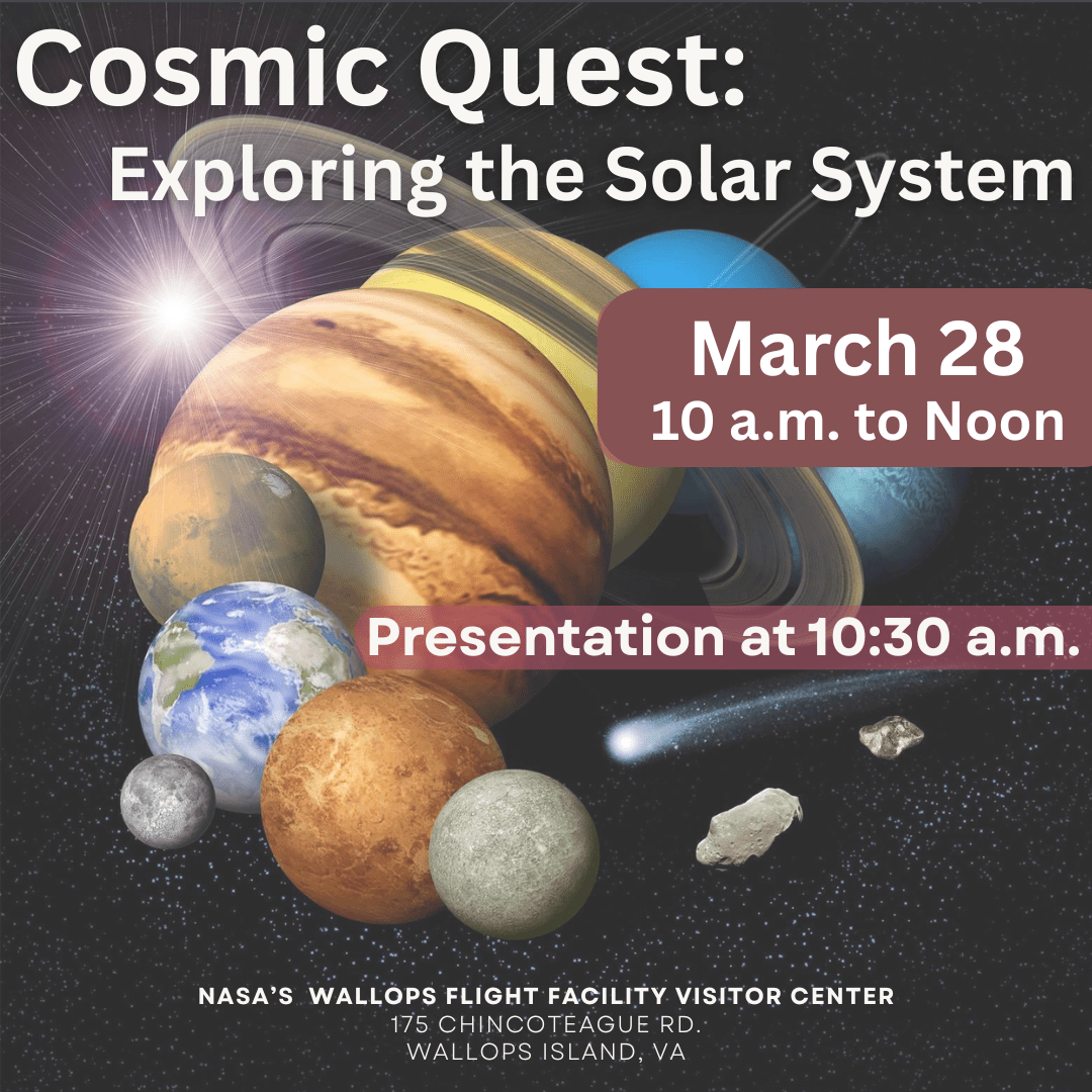 This is a flyer for the WFF VC. This flyer is to promote the Cosmic Quest MPP