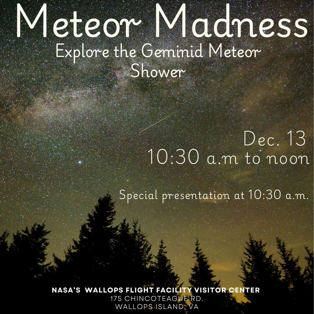 WFF VC Meteor Madness program flyer