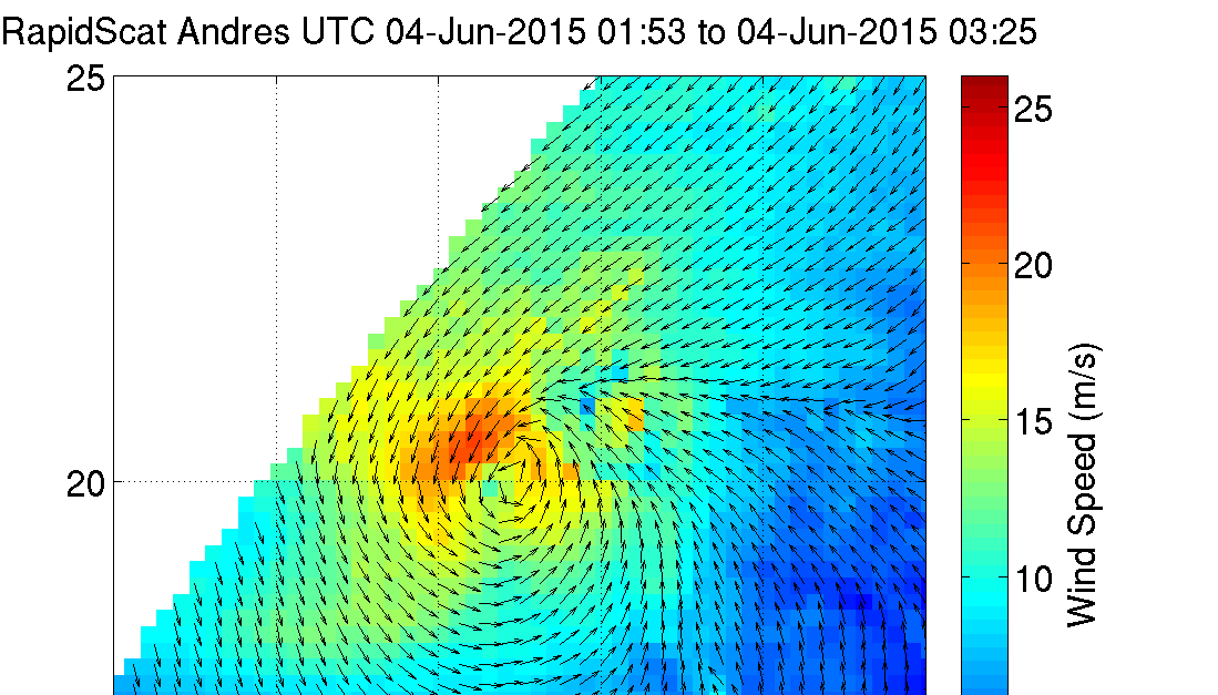 RapidScat of Andres