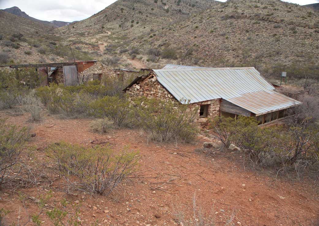 Side View of the Main House at Love Ranch