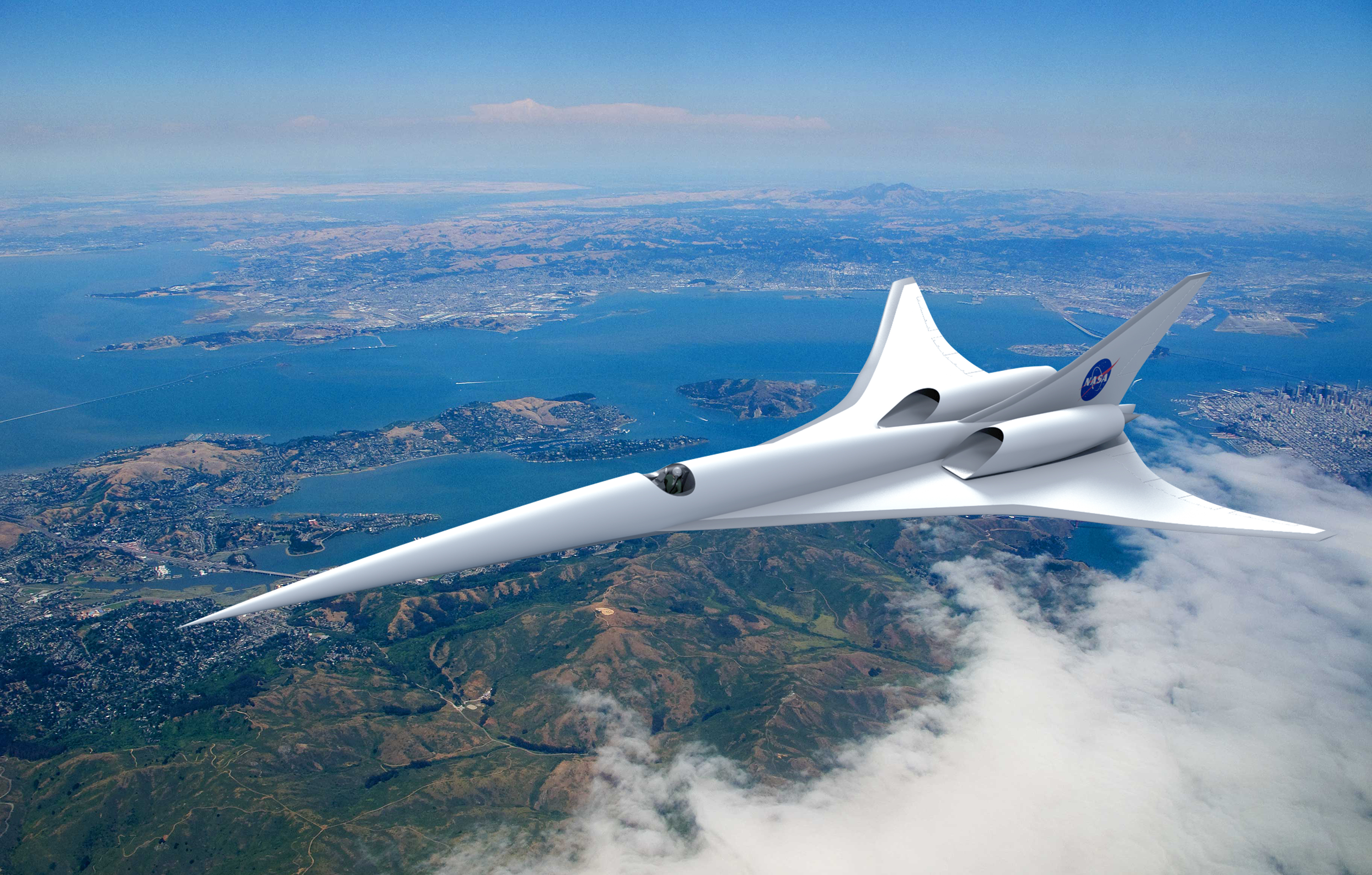 NASA Invests in Future of Aviation with Supersonic Research Projects