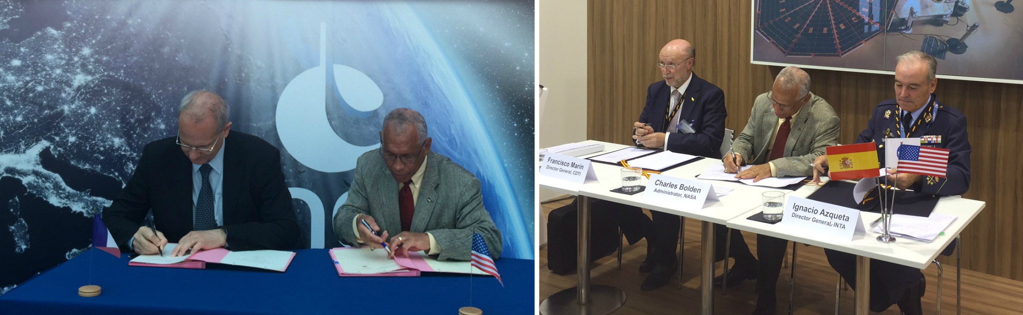 NASA signs MOUs with Spain and France to further journey to Mars