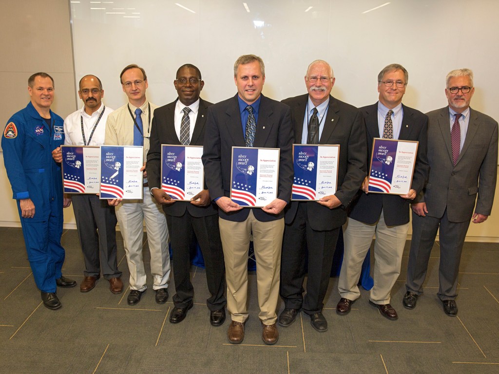 Hampton Roads Engineers Receive Silver Snoopy Awards at NASA Langley