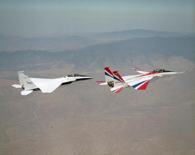 <strong>March</strong> <strong>19,</strong> <strong>2004:</strong> First flight of F-15B research aircraft Intelligent Flight Control System.