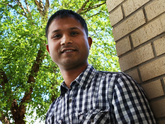Alok Shrestha is volunteering to help earthquake relief efforts in his native Nepal.