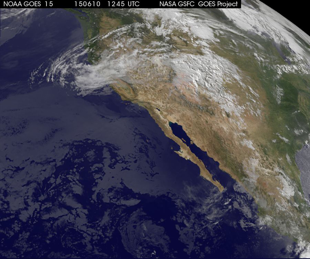 GOES-West image of Blanca