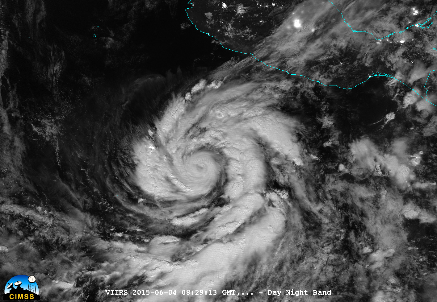 VIIRS image of Blanca