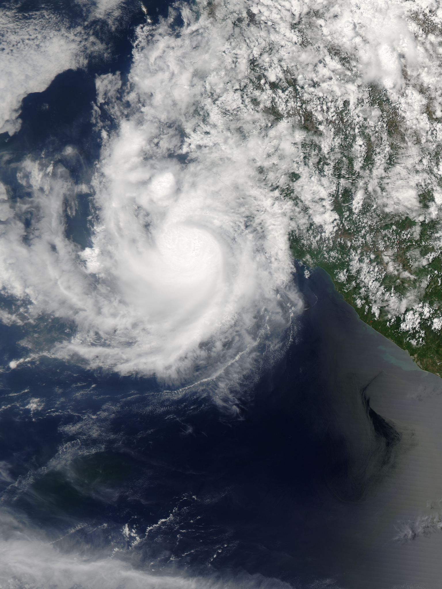 MODIS Image of Carlos