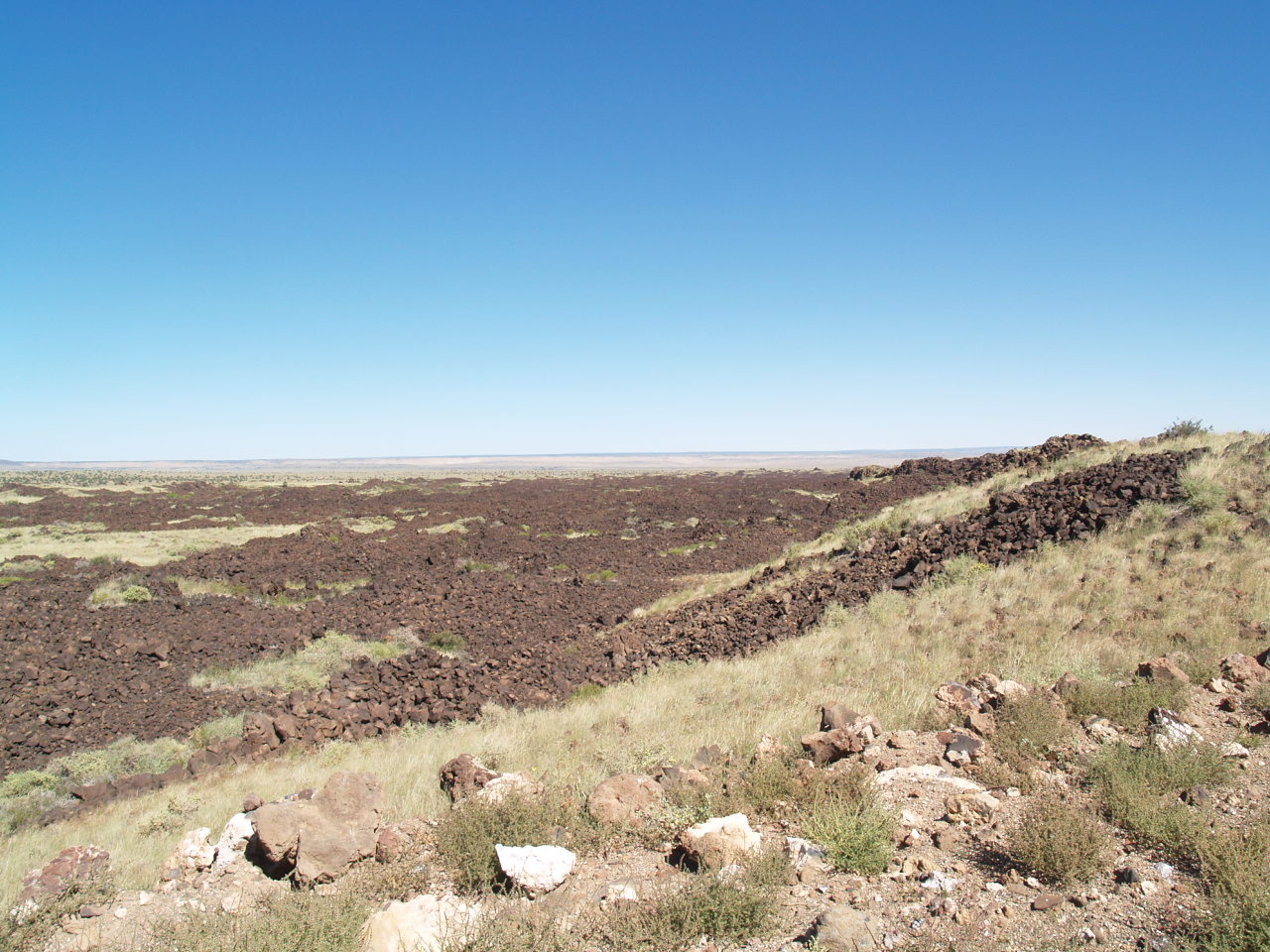 A photo of a desert landscape
