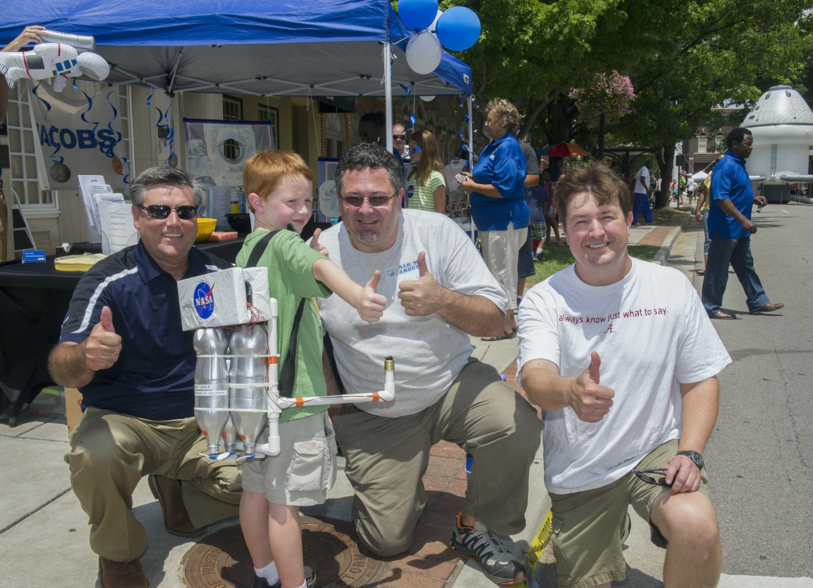 NASA on the square