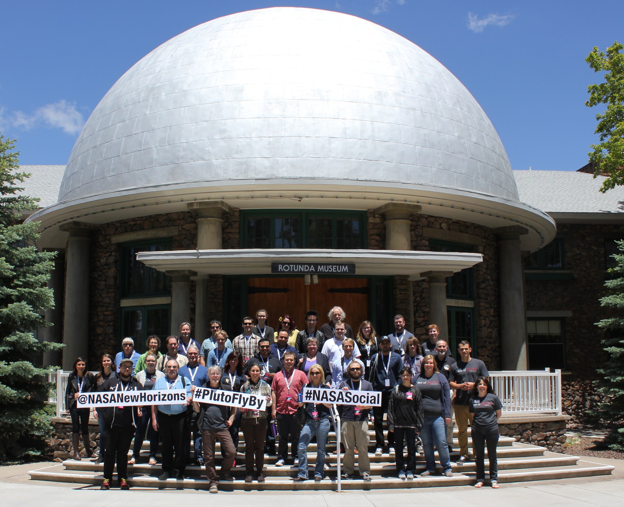 On June 6, a NASA social media event was held at the Lowell Observatory to discuss the New Horizons spacecraft flyby of Pluto.