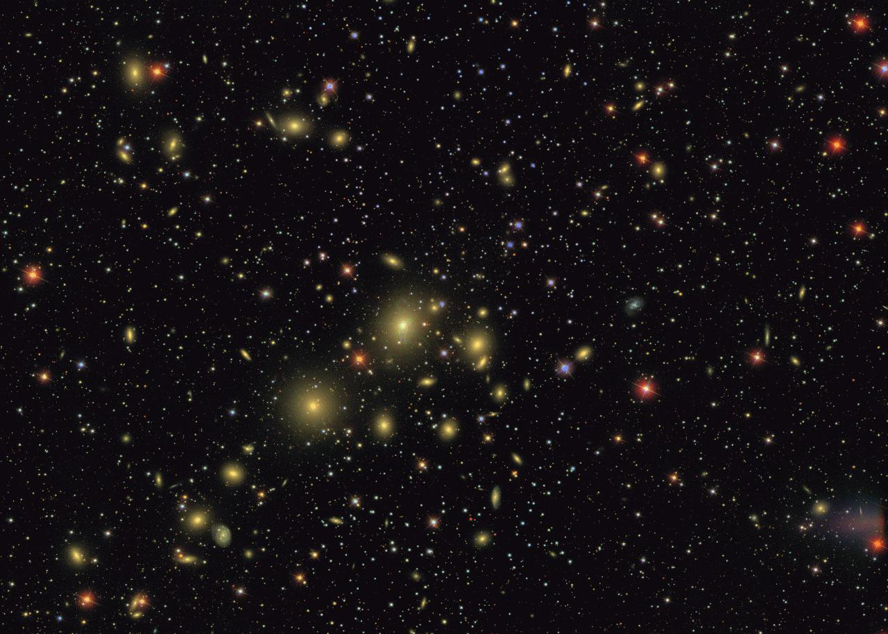 Perseus galaxy cluster