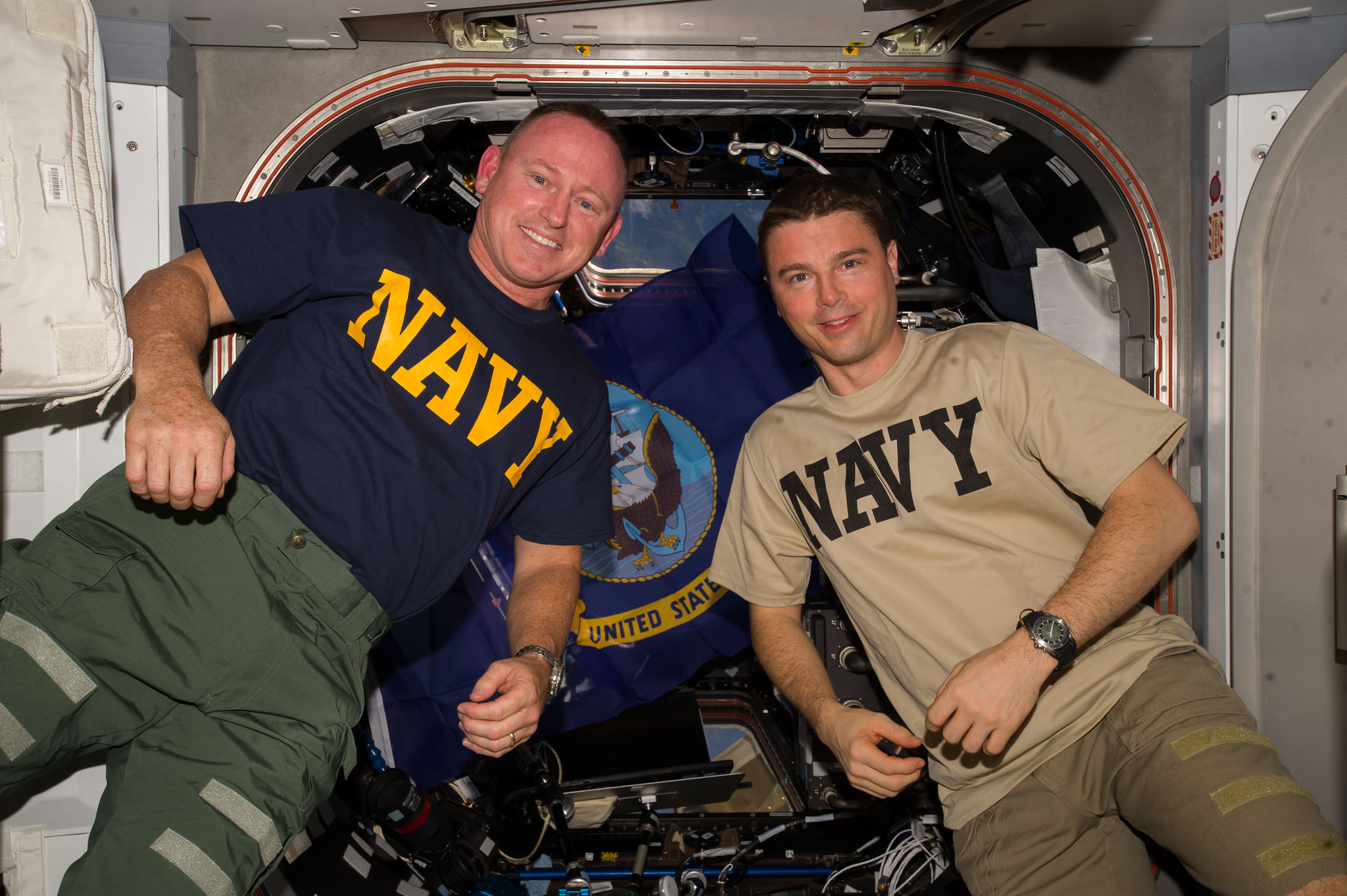 NASA astronauts Barry “Butch” Wilmore and Reid Wiseman 