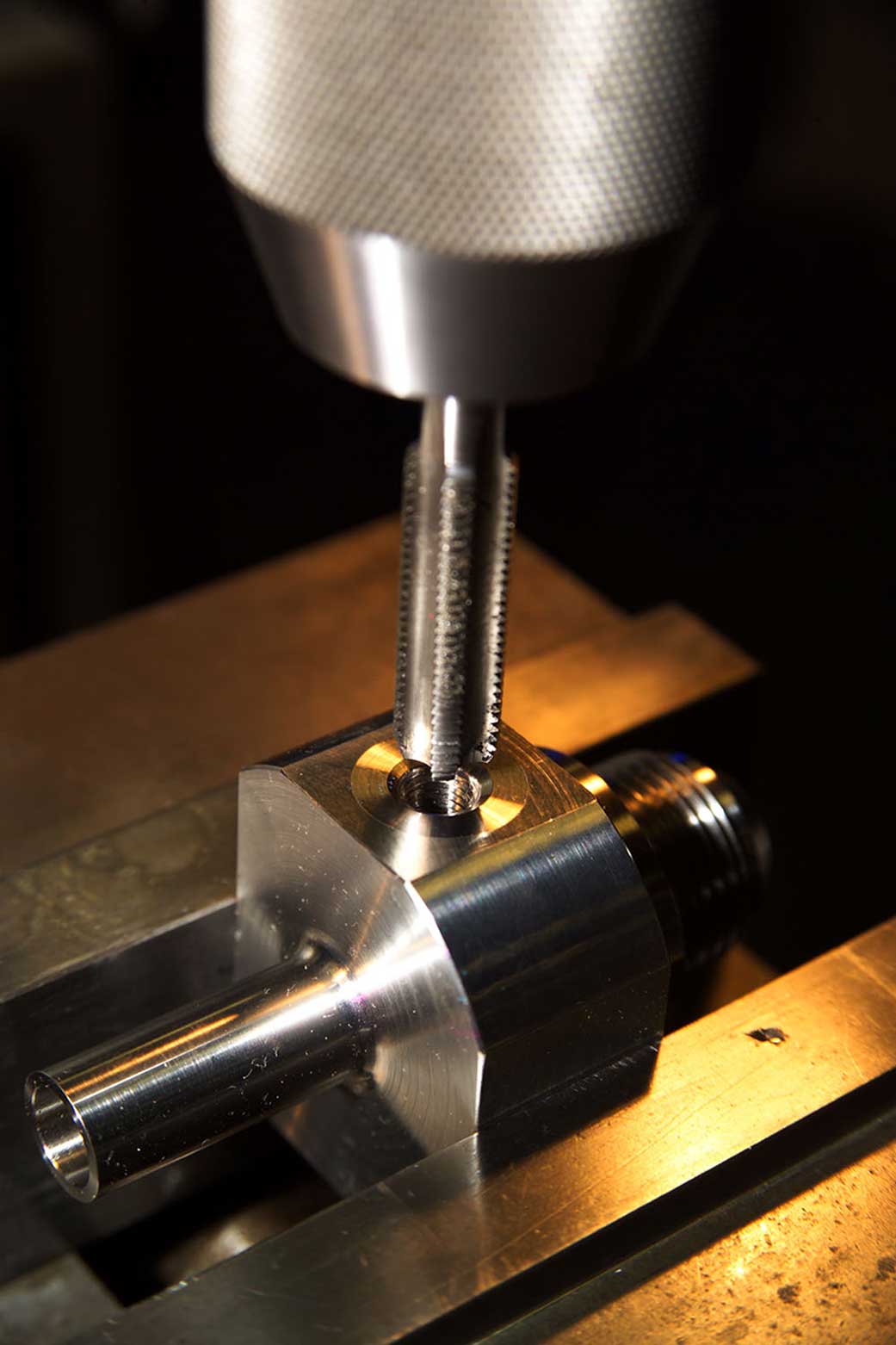 Machining intricate parts is one of our specialties.