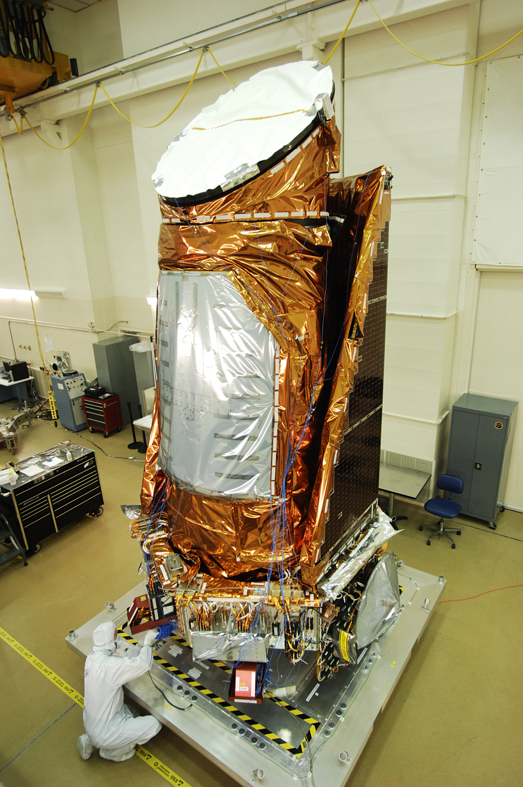 Kepler spacecraft fully assembled