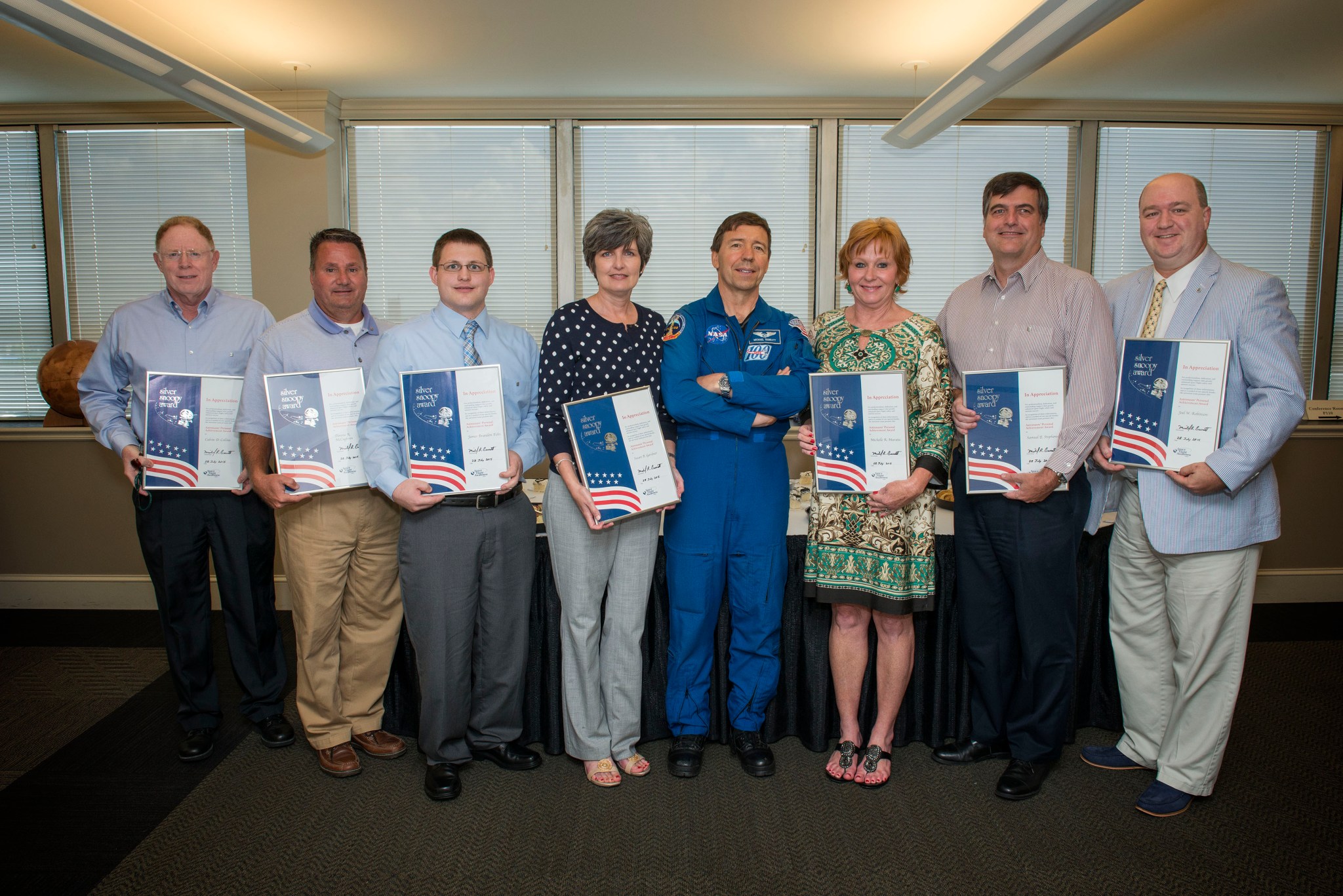 Silver Snoopy Awardees