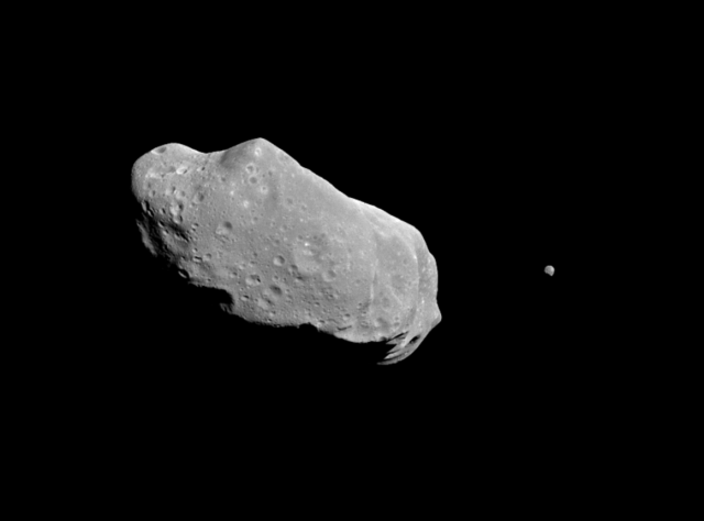 Asteroid Ida and its moon