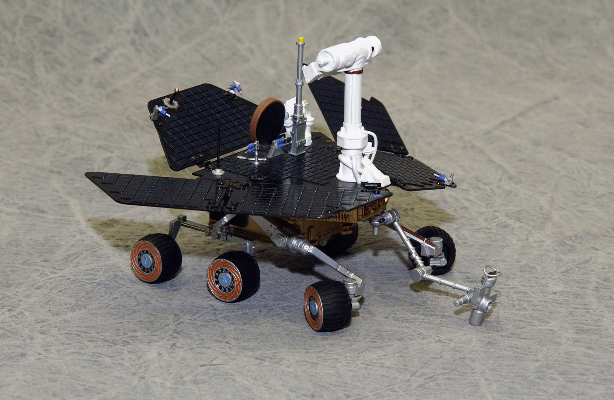 A model of a Mars rover