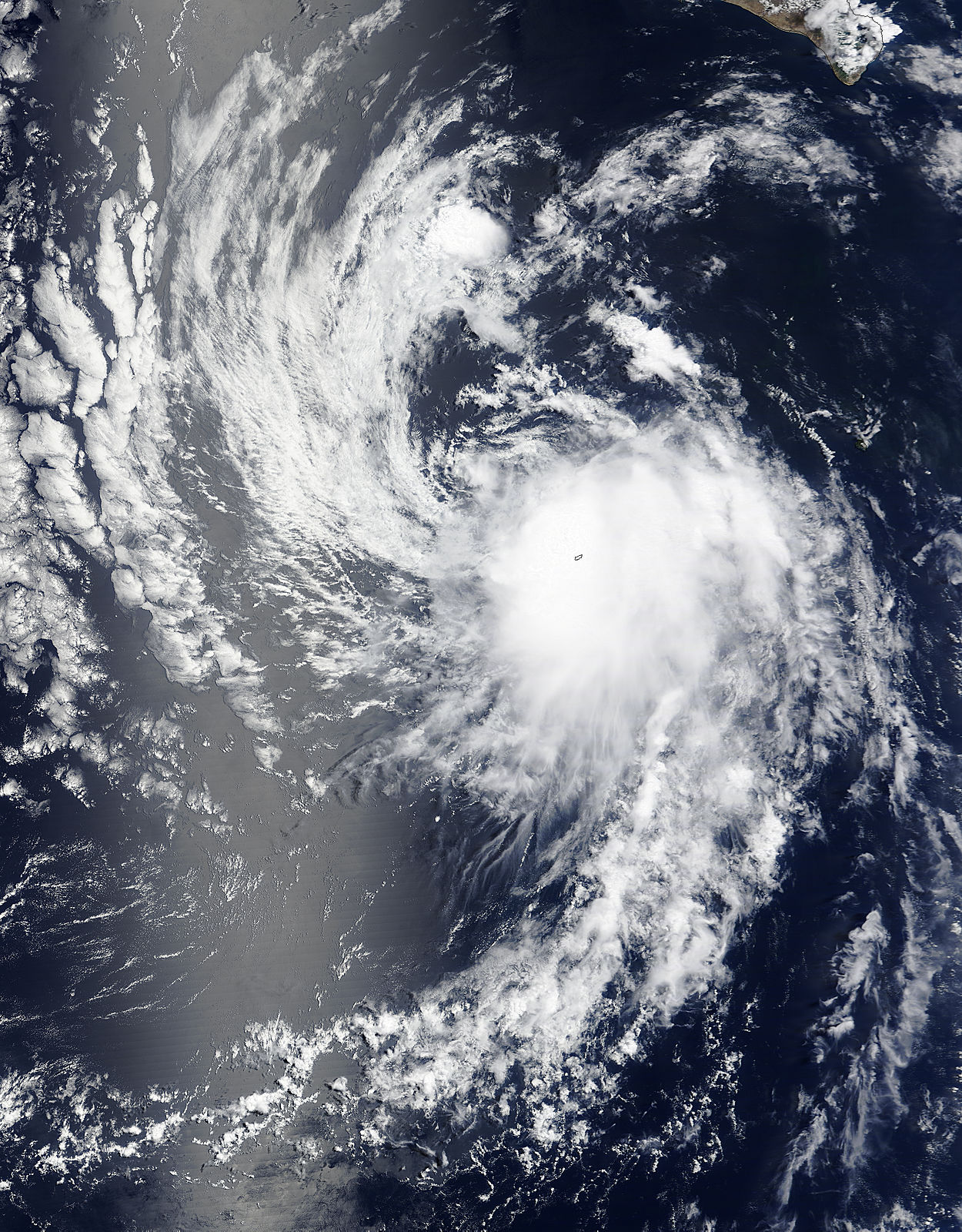 Tropical Depression Felicia over Socorro Island