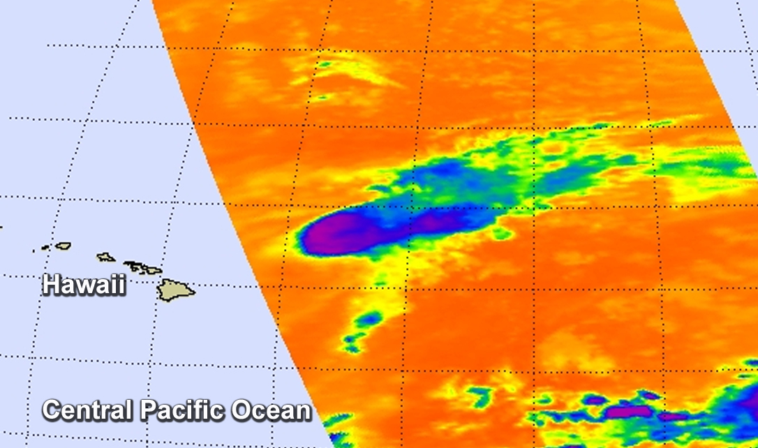 AIRS image of Guillermo