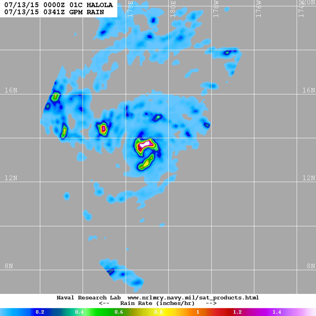 GPM image of Halola