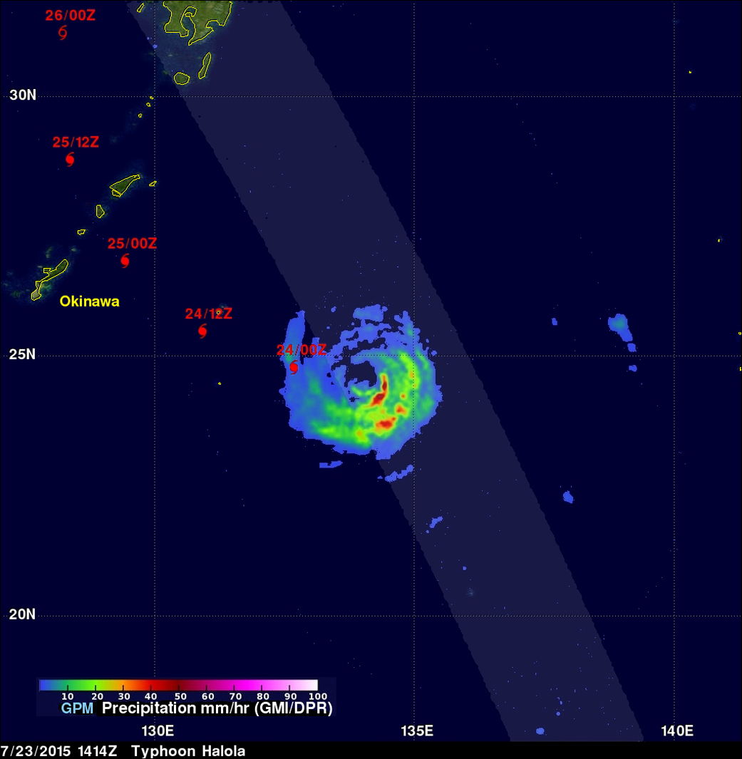 GPM image of Halola