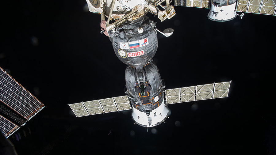 The new Soyuz TMA-17M spacecraft