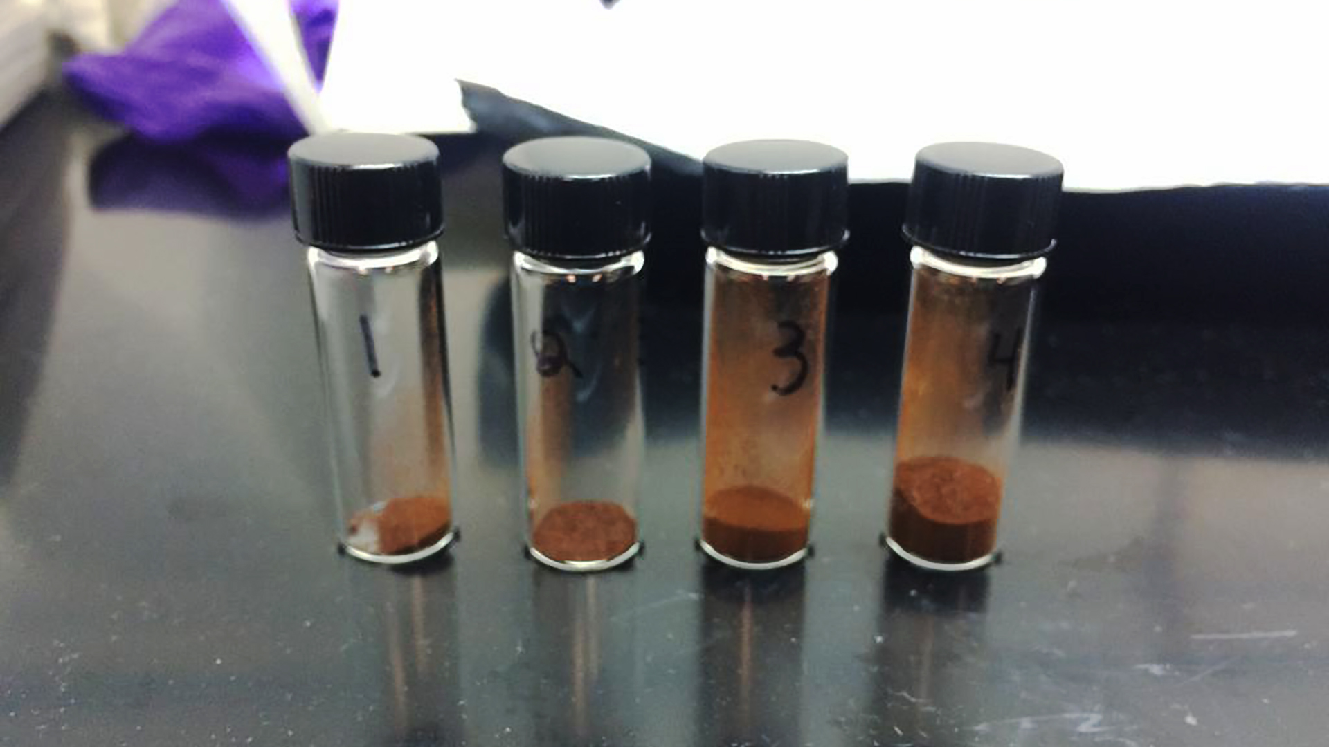 Scientists at Johns Hopkins University’s Hörst Laboratory have produced complex chemical compounds called tholins.