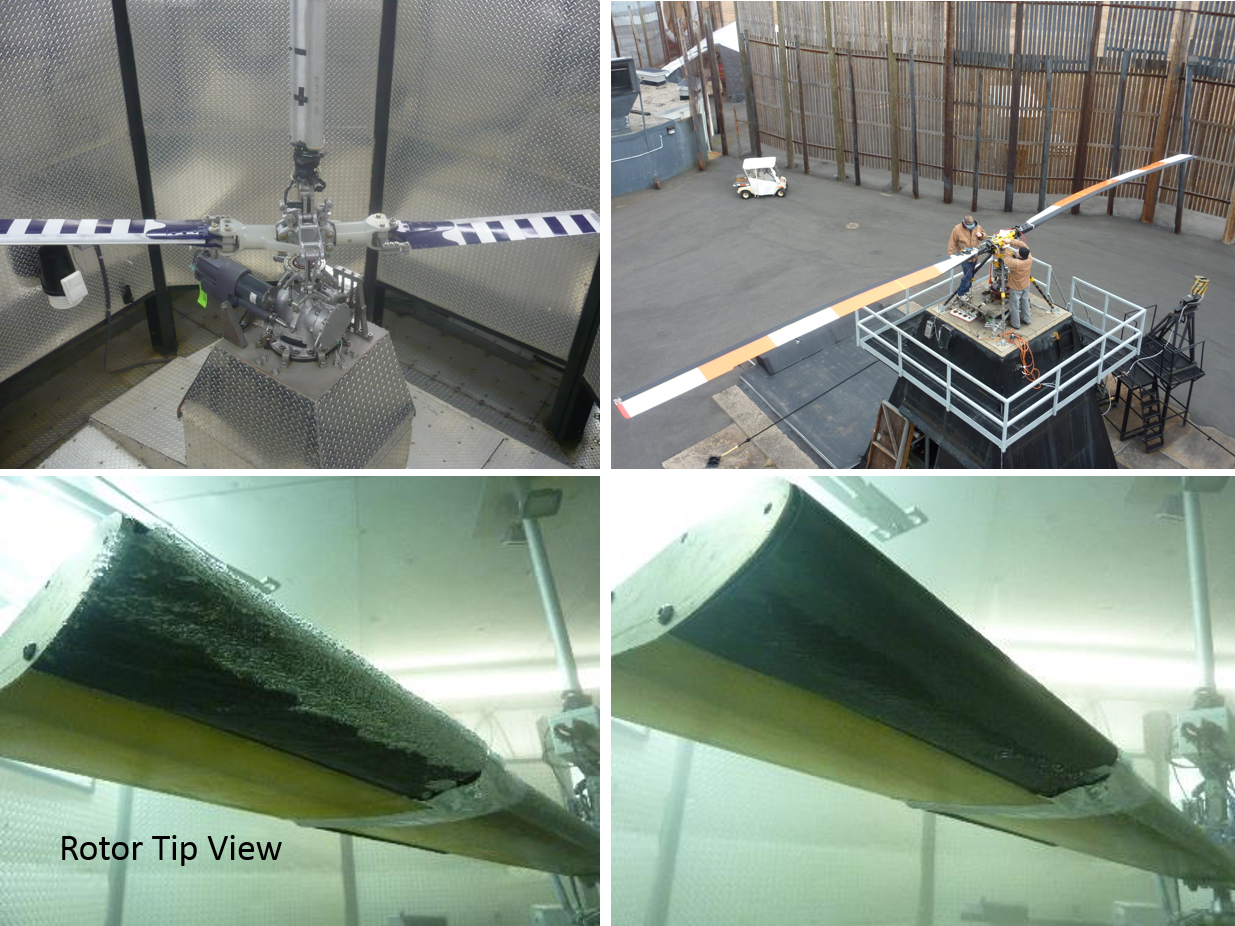 Another LEARN-funded team is exploring a low-weight deicing system for helicopter rotor blades.