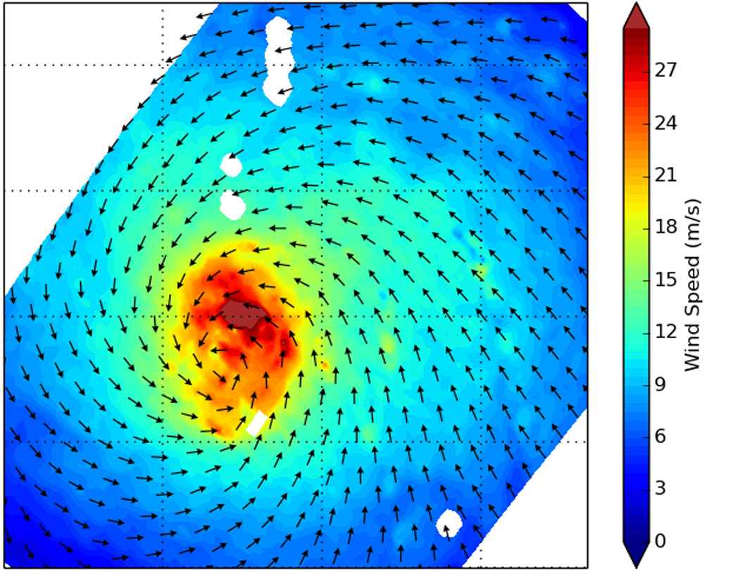 RapidScat image of Halola