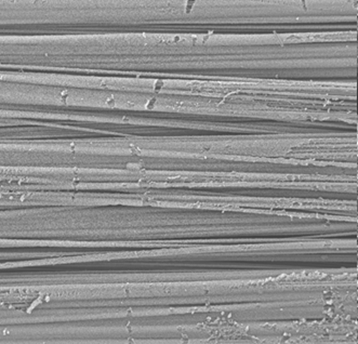 A microscope is needed to see carbon nanotubes but they could make future aircraft much stronger and lighter.