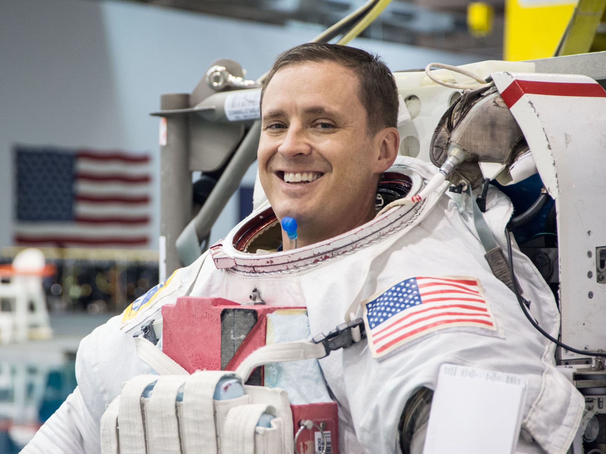 Astronaut Jack Fischer Training
