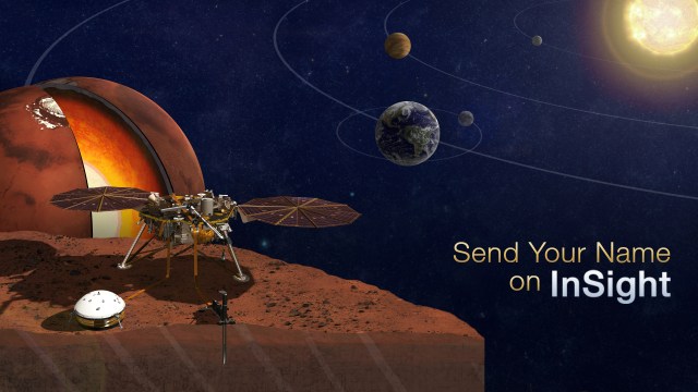 
			Send Your Name to Mars on NASA's Next Red Planet Mission - NASA			