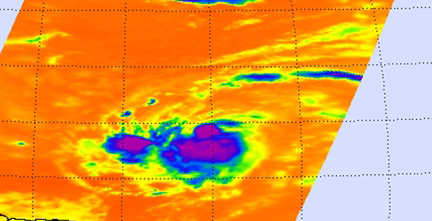 AIRS image of Erika