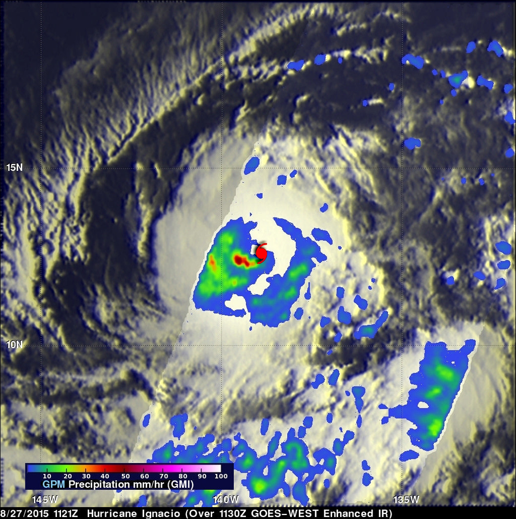 GPM image of Ignacio