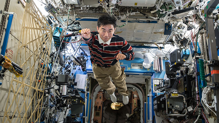 Japanese Astronaut Kimiya Yui