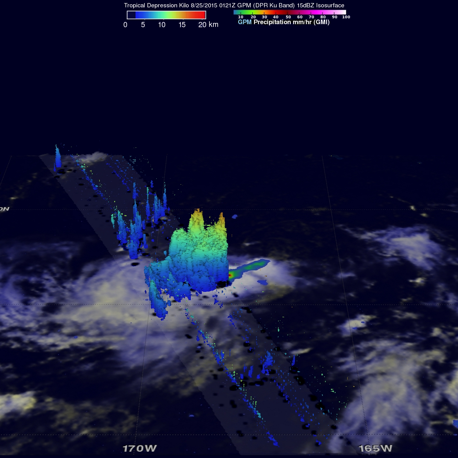 GPM image of Kilo