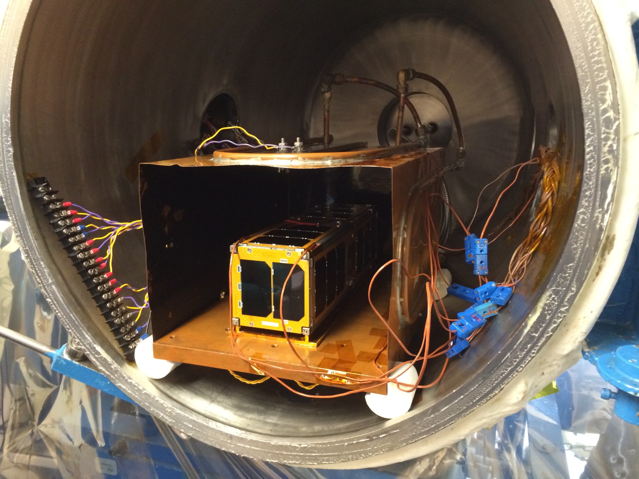 A composite overwrap pressure vessel