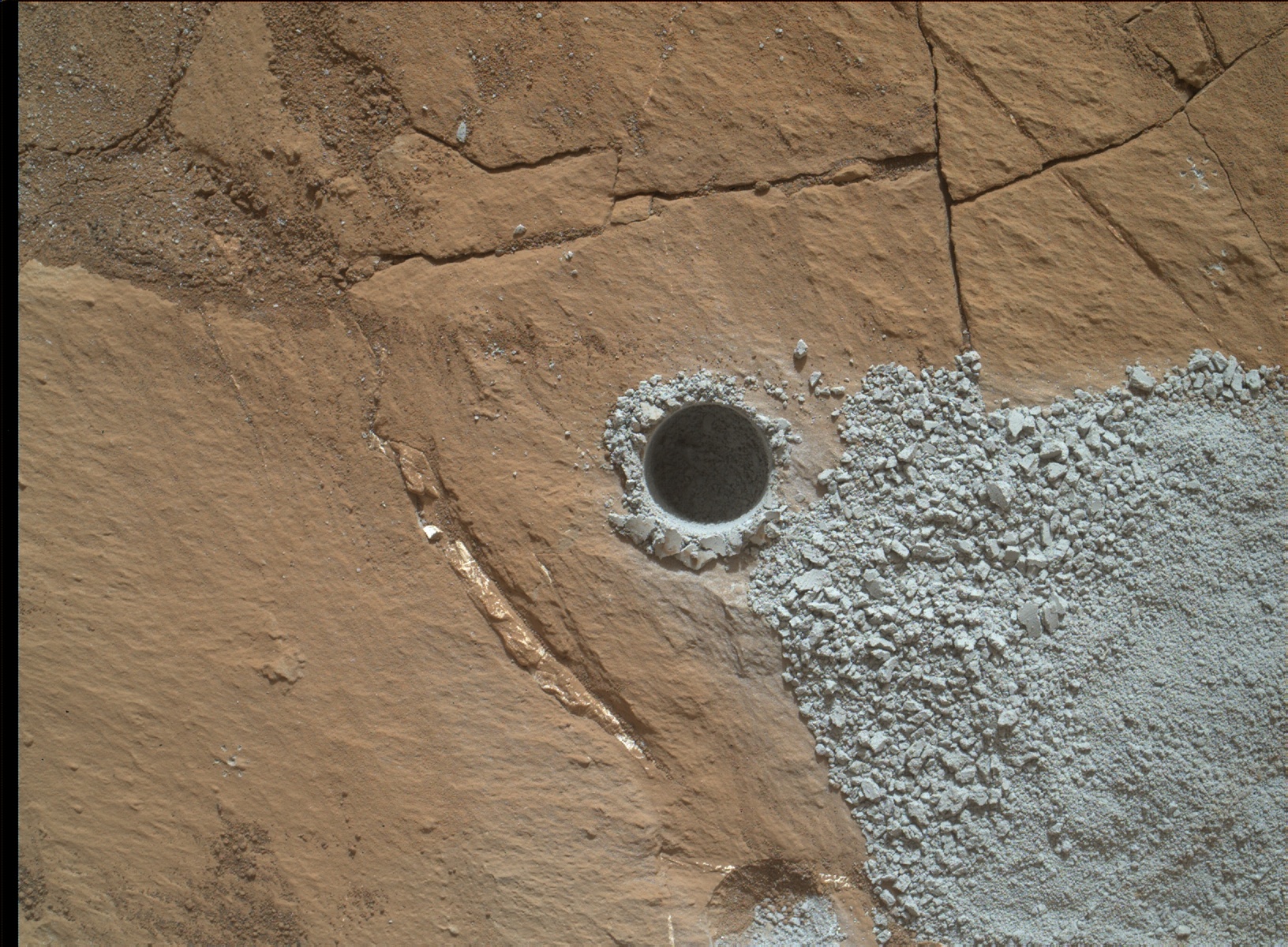 Hole at 'Buckskin' Drilled Days Before Landing Anniversary