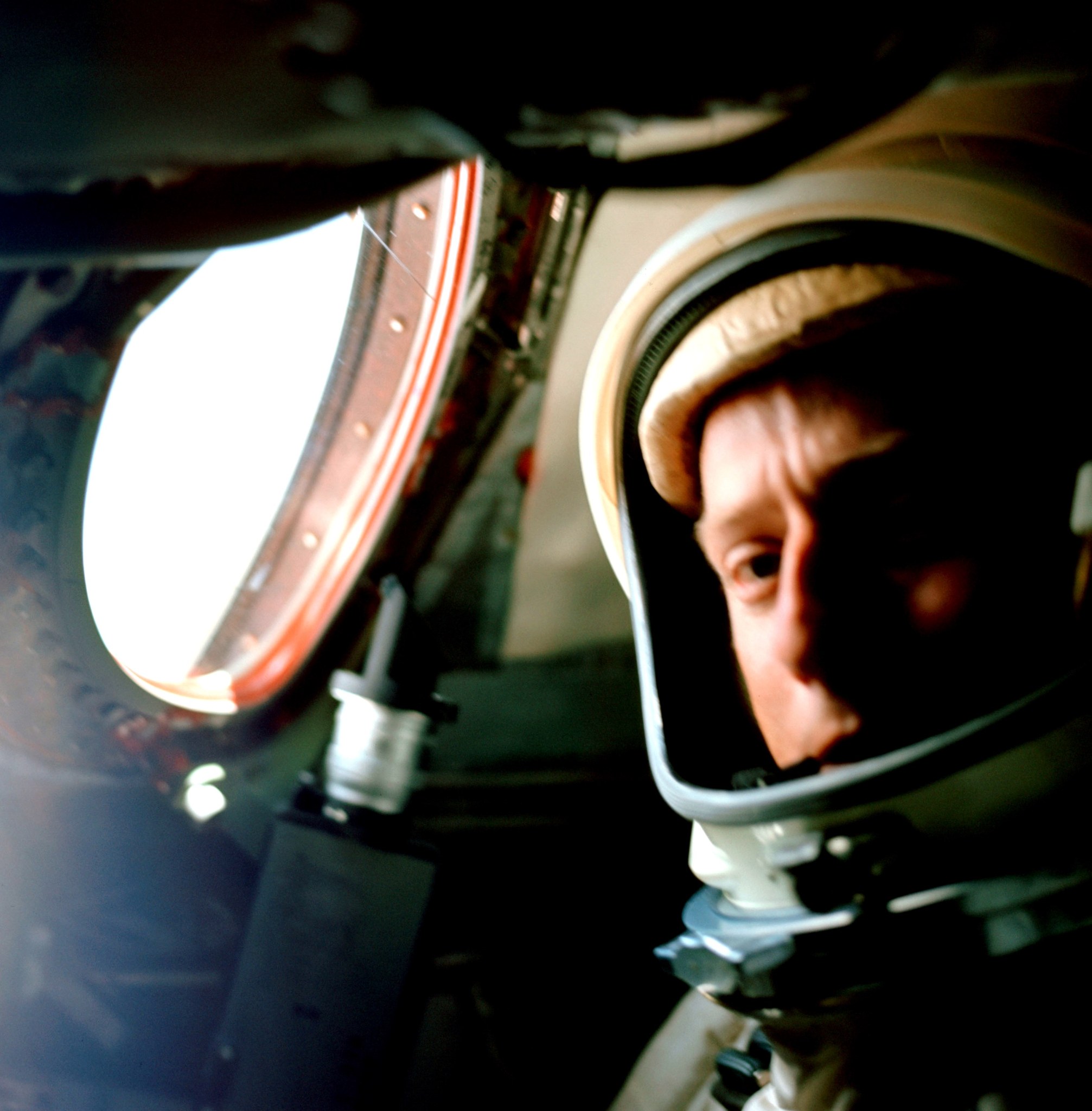 Pete Conrad aboard Gemini V