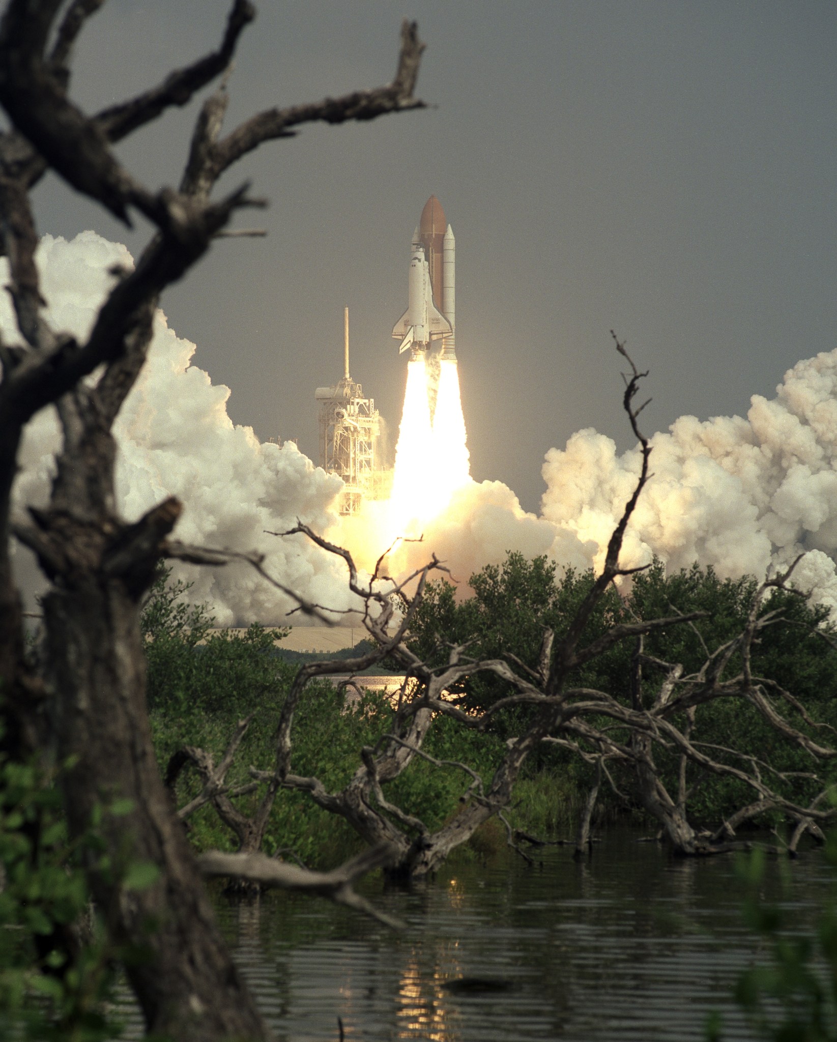 This week in 1997, Space Shuttle Discovery, STS-85, launched from NASA’s Kennedy Space Center.