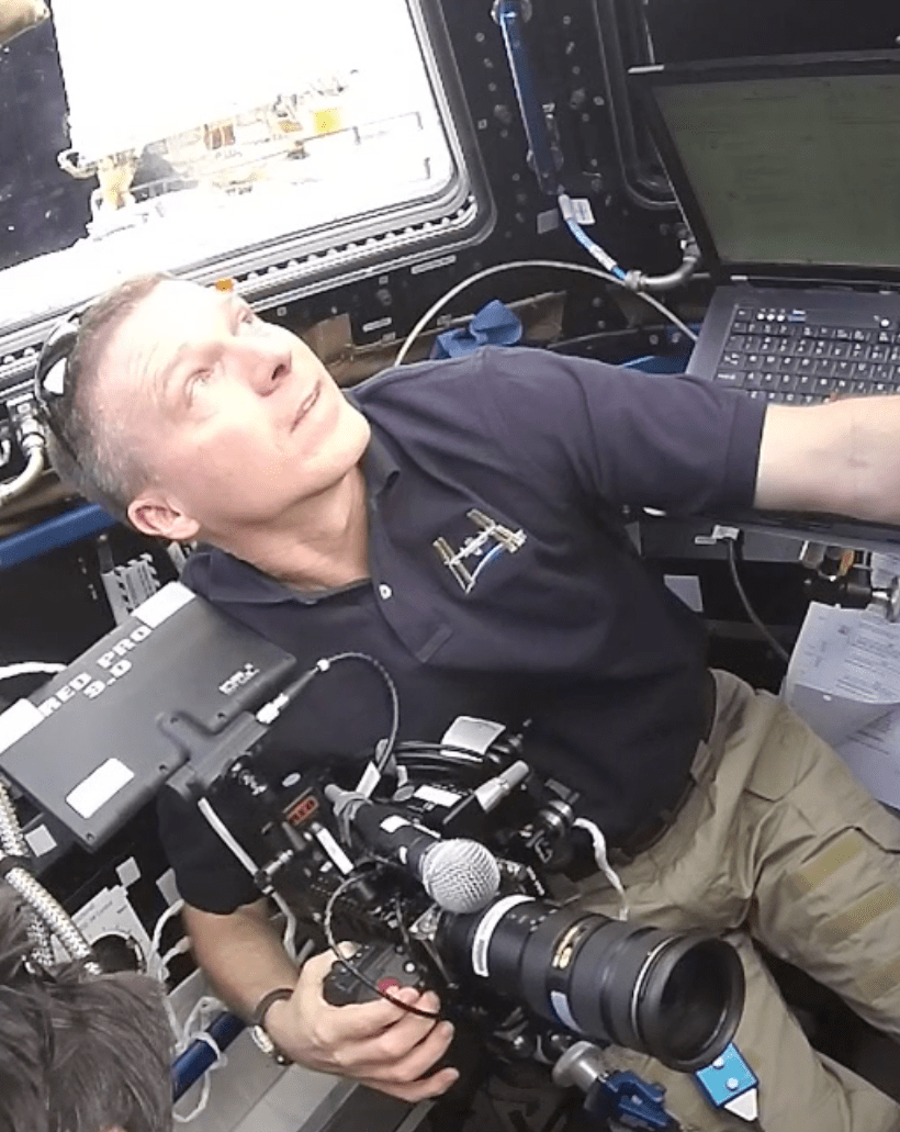 NASA astronaut Terry Virts captures images of Earth using the Red Epic Dragon camera