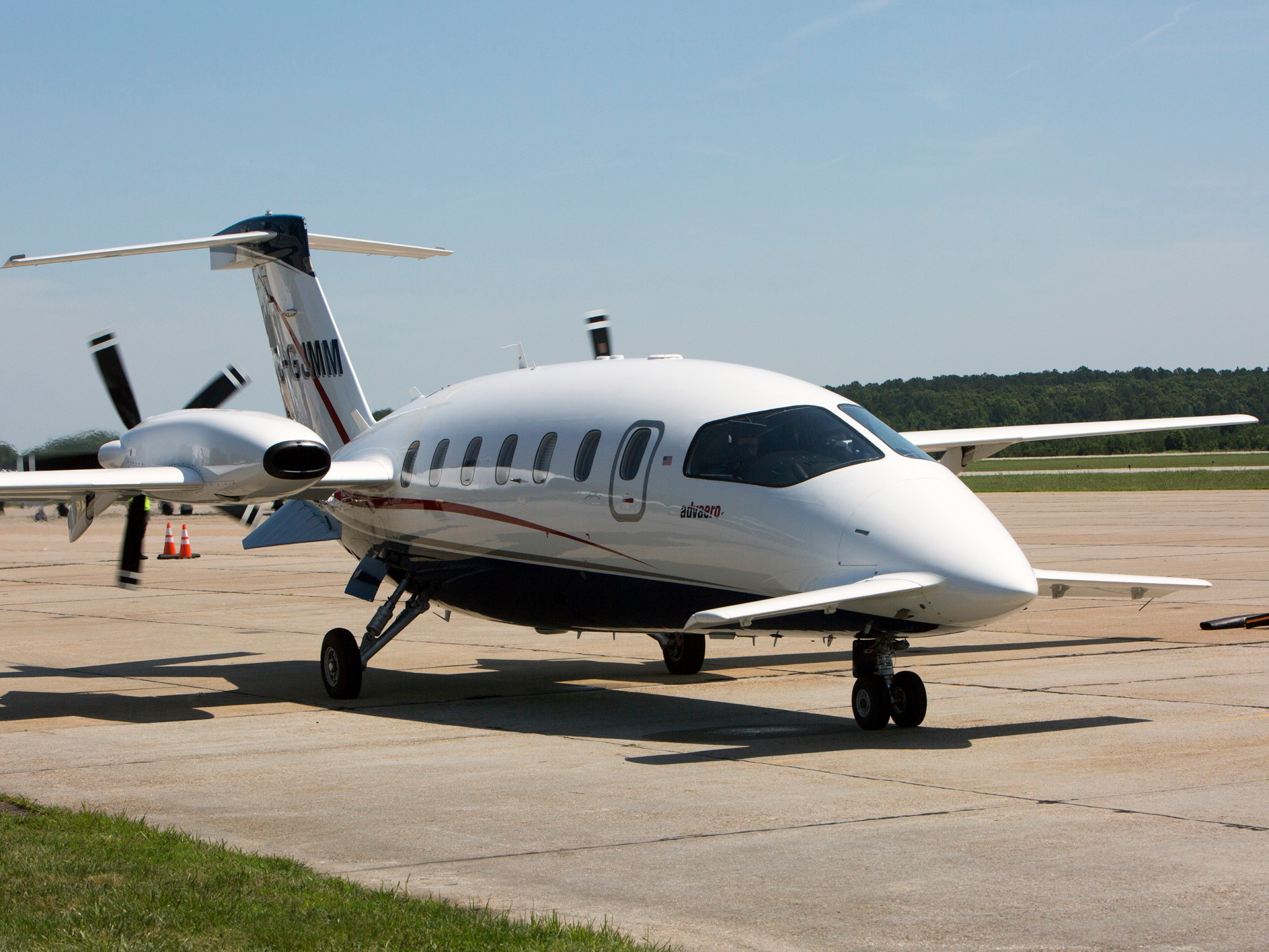 Aircraft used for TASER testing.