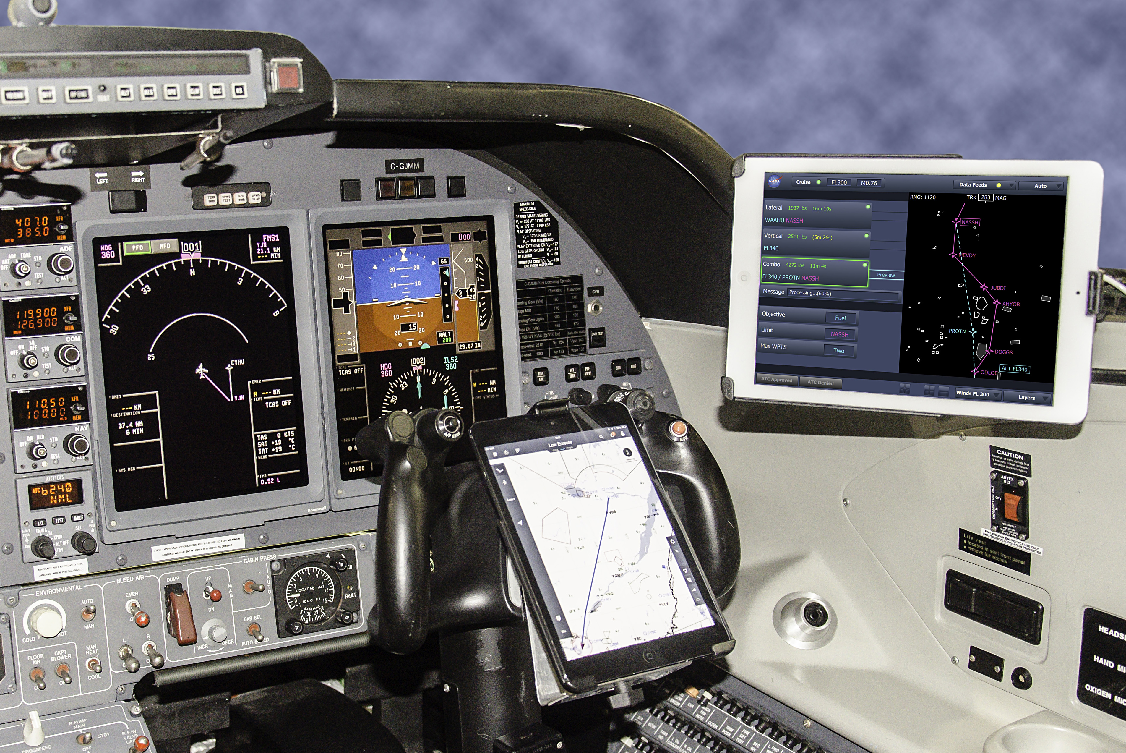 TASER in the cockpit.
