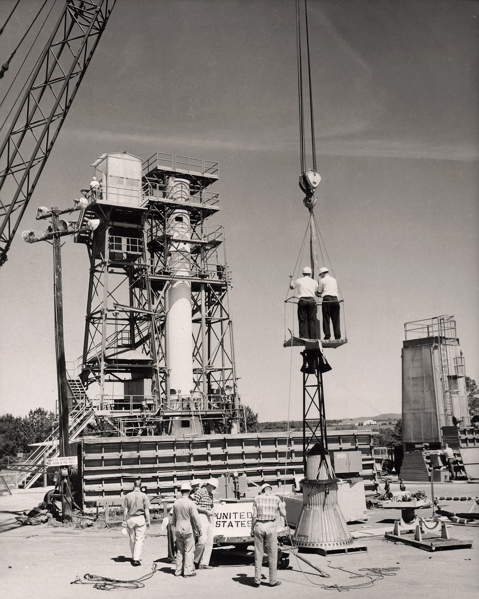 Redstone Test Stand at NASA’s Marshall Space Flight Center was declared a National Historic Landmark