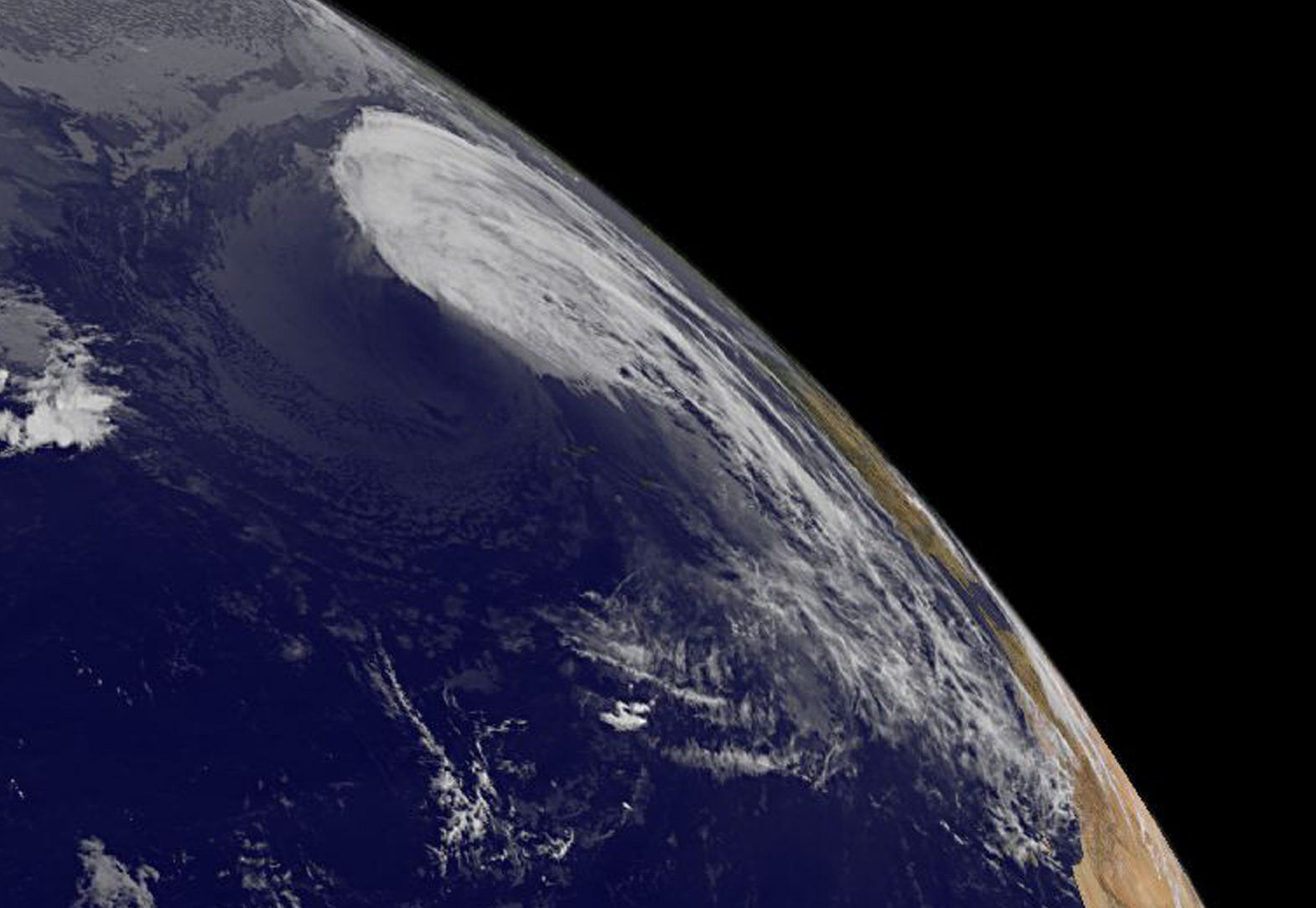 GOES-East image of Joaquin