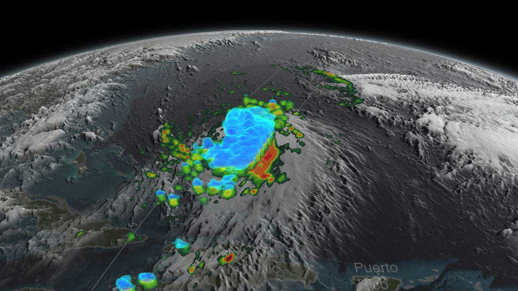 GPM image of Hurricane Joaquin