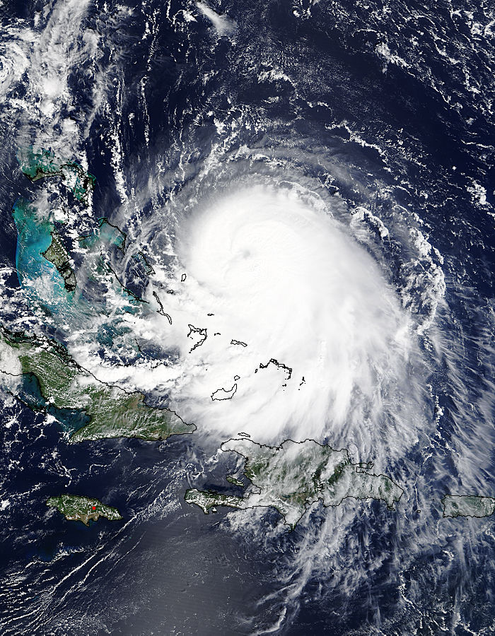 MODIS image of Joaquin